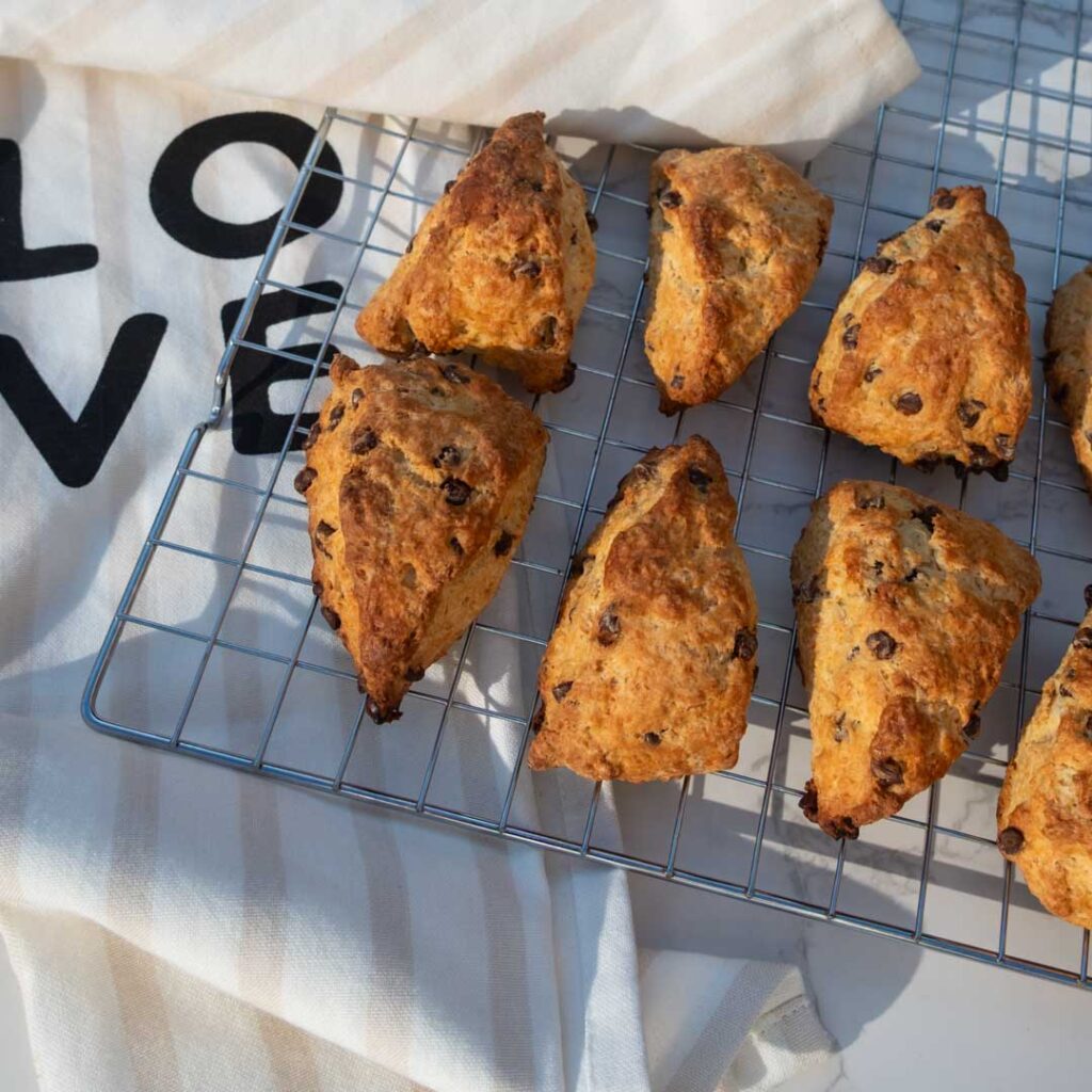 Chocolate chip Scones Baksels by Mandy