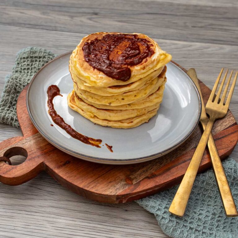 Golden Cheesy Pancakes Baksels by Mandy