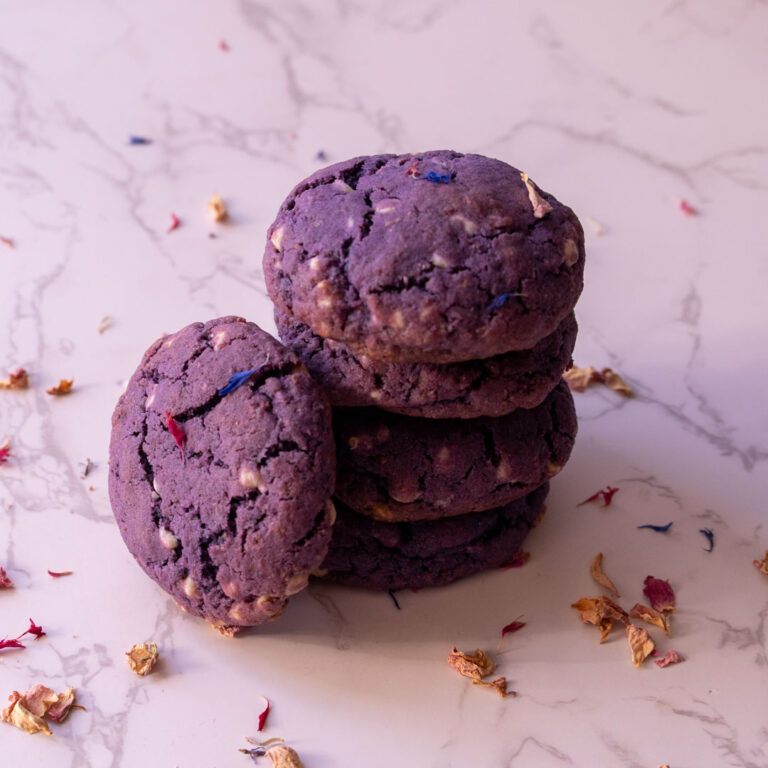 Lila Matcha Ube Cookies Baksels by Mandy