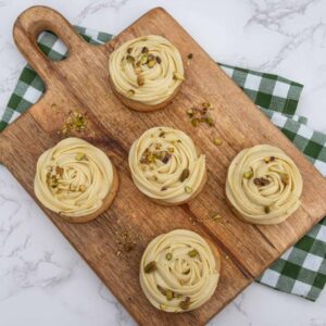 Pistache witte chocolade koeken met monchou Baksels by Mandy