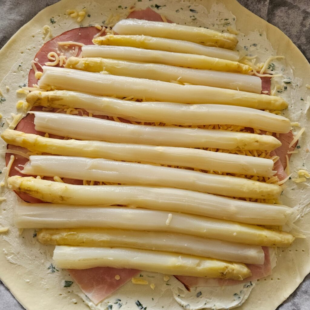 Asperge galette Baksels by Mandy