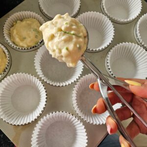 Asperge cupcakes Baksels by Mandy