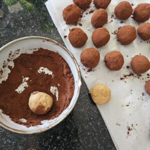 Tiramisu balletjes met Mascarpone Room Baksels by Mandy