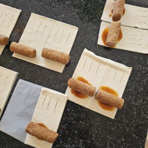 mini frikandelbroodjes Baksels by Mandy