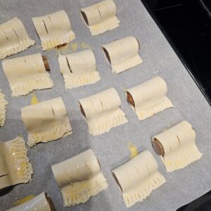 mini frikandelbroodjes Baksels by Mandy